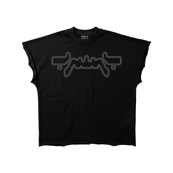 BRSRB "موجة" X Cut - Black