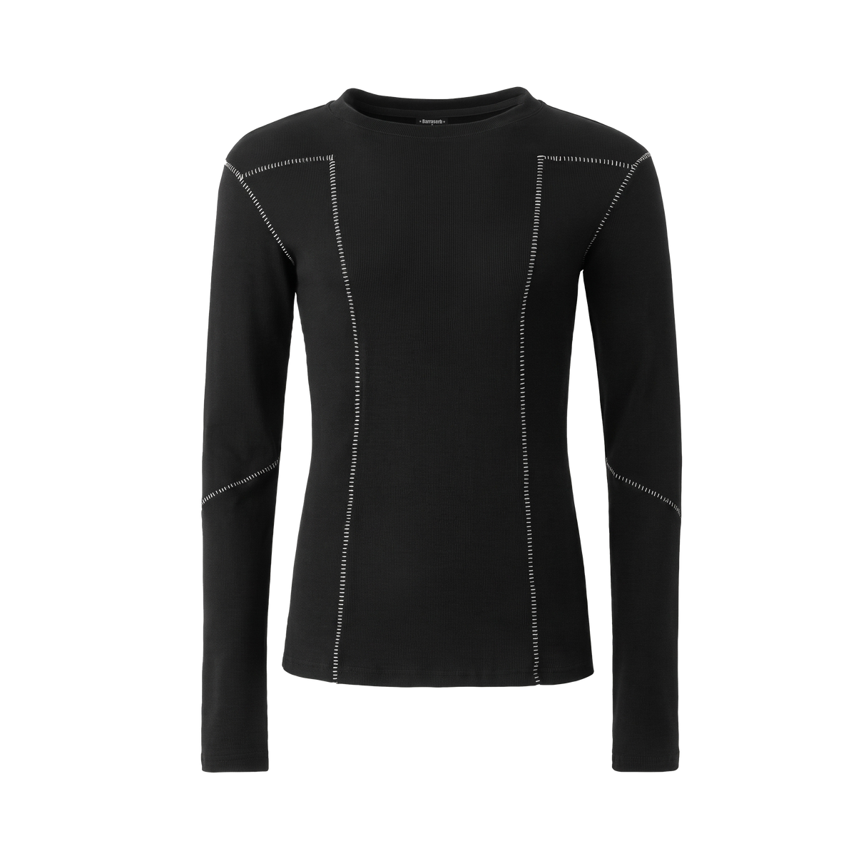 BRSRB STITCH LONGSLEEVE — BLACK