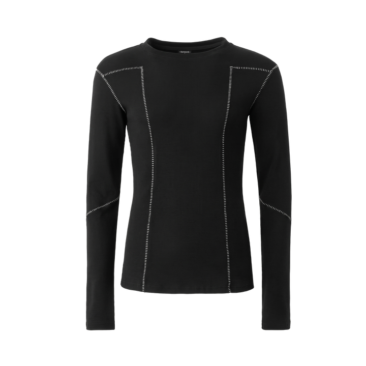 BRSRB STITCH LONGSLEEVE — BLACK