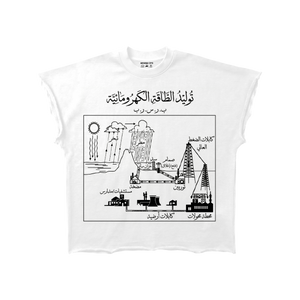 BRSRB “الطاقة الكهرومائية” X Cut - White