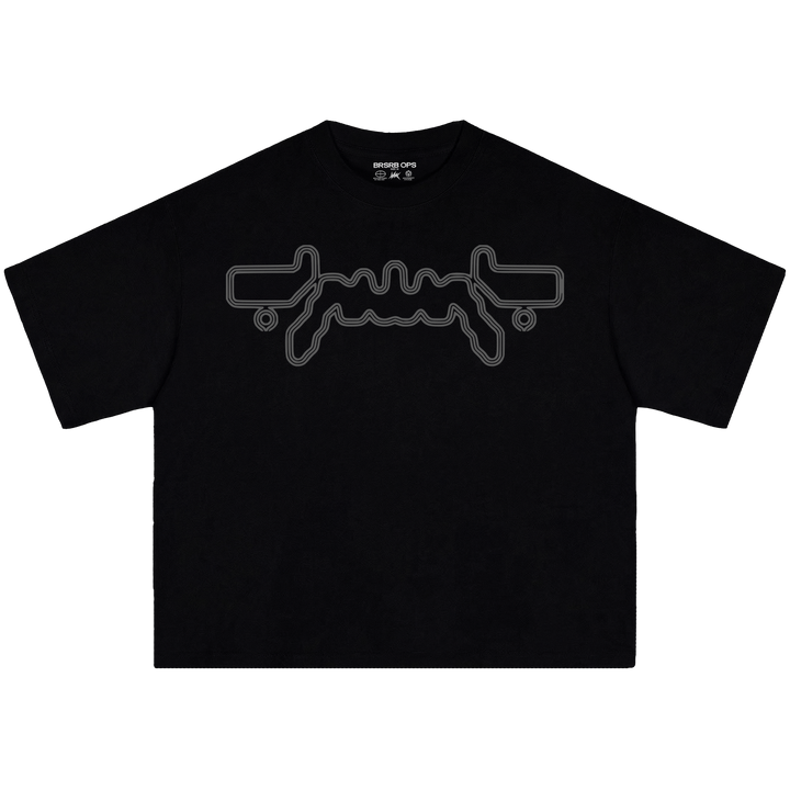 BRSRB "موجة" Tee - Black