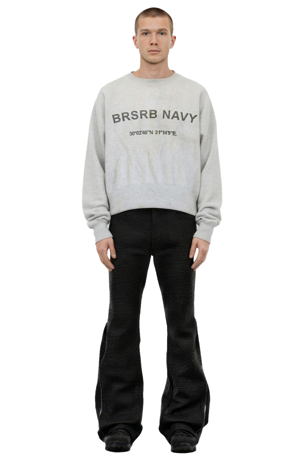BRSRB Navy Grey Sweater