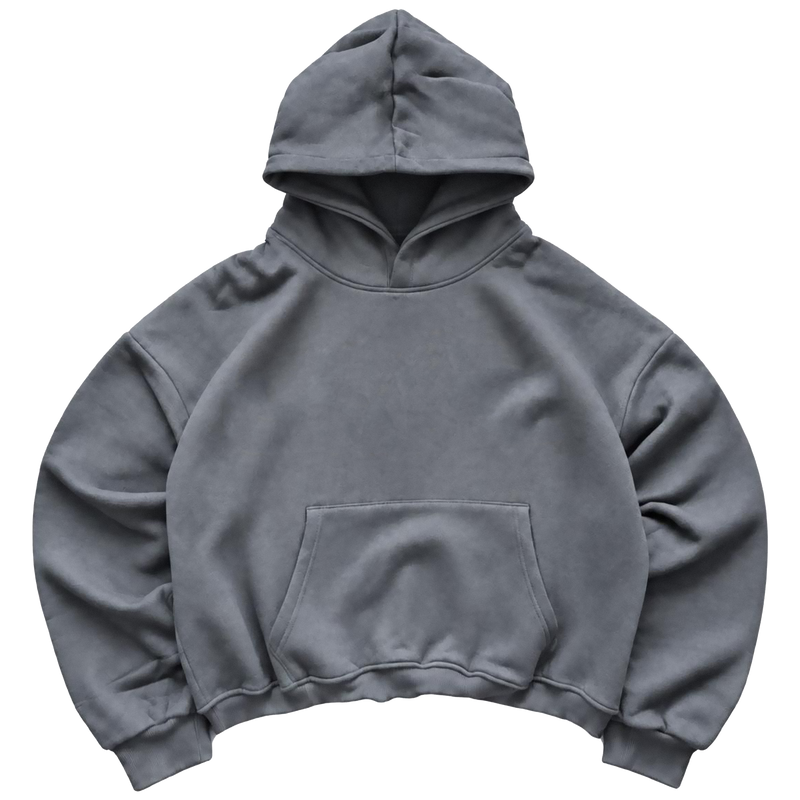 CORE HOODIE — GREY