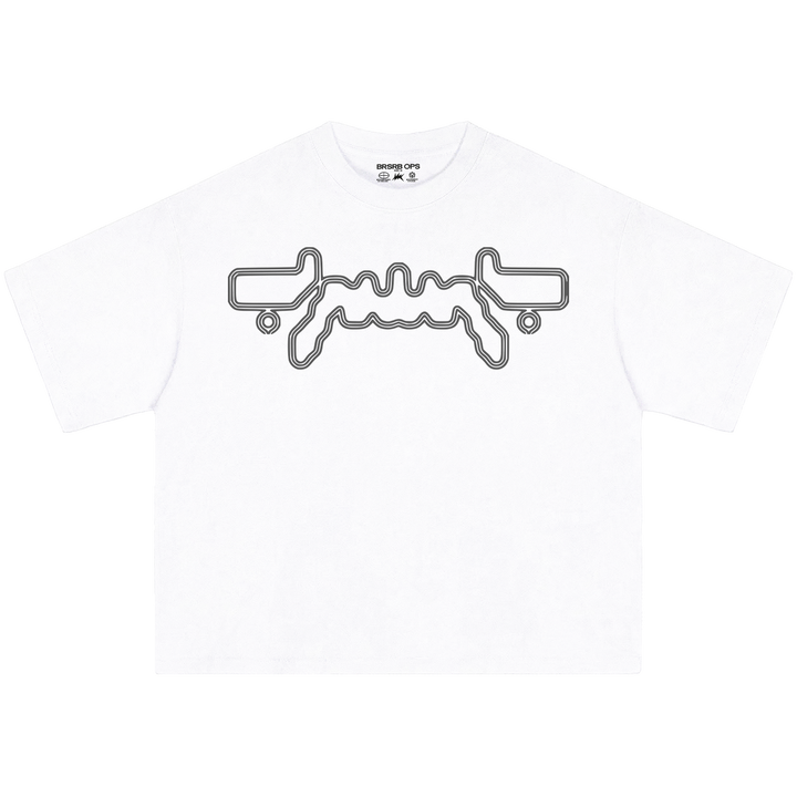 BRSRB "موجة" Tee - White