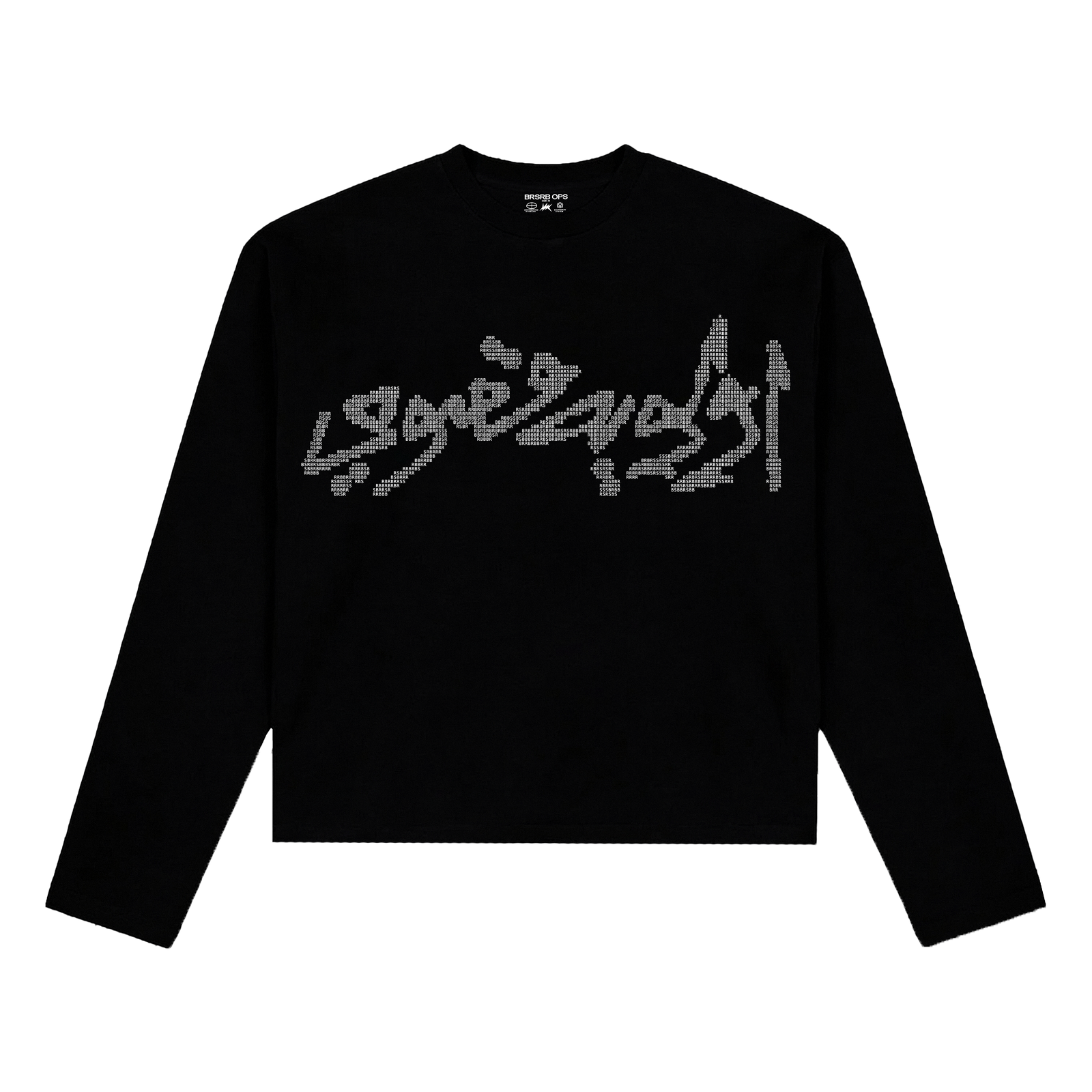 BRSRB "اولوية قصوي" Long Sleeve - Black