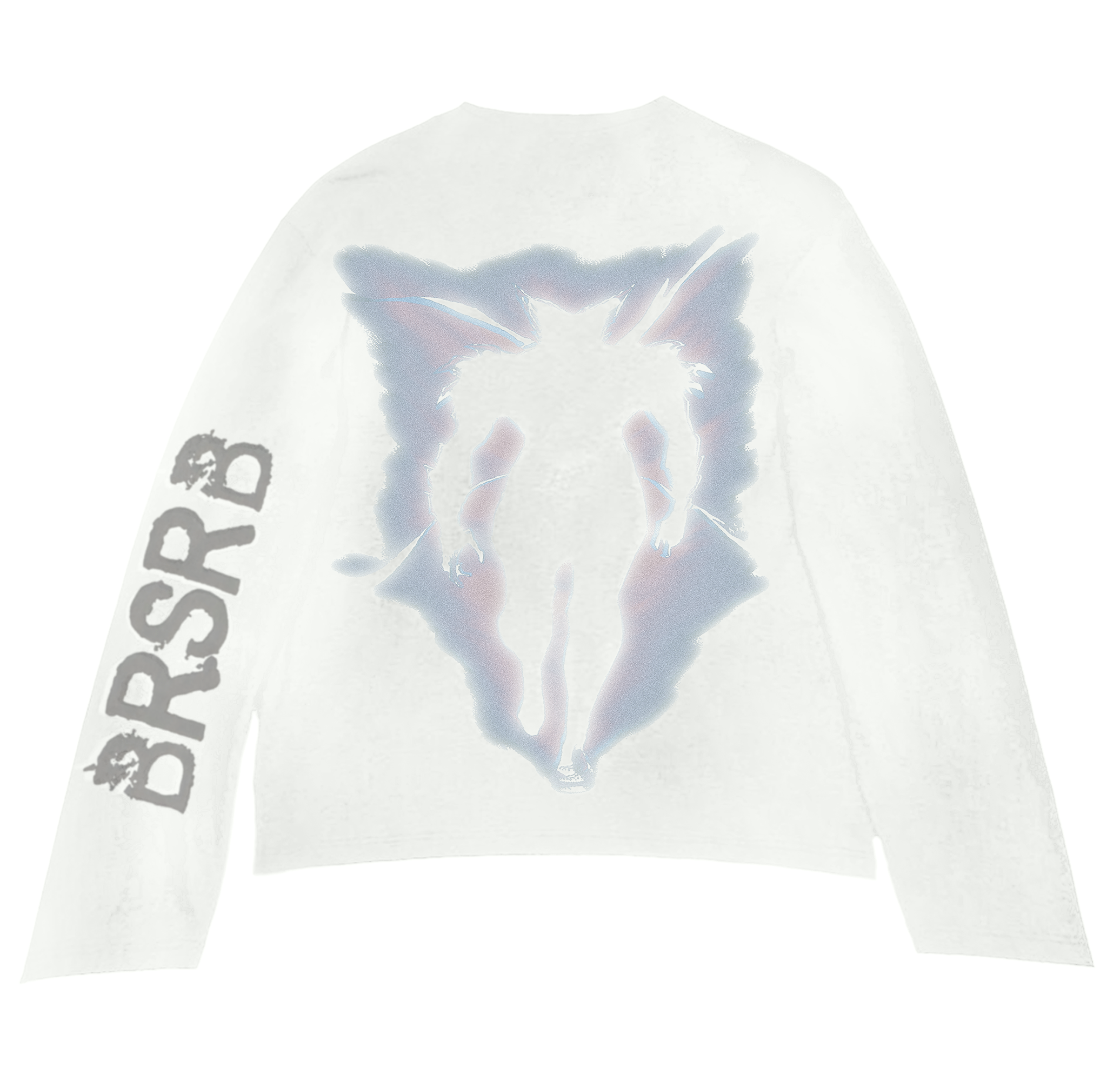 White Apparition Heavyweight Long Sleeve Tee