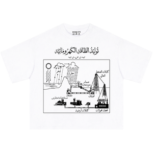 BRSRB “الطاقة الكهرومائية” Tee - White